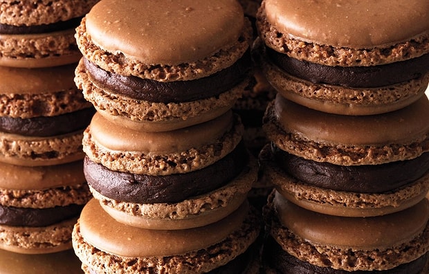 Çikolatalı macaron