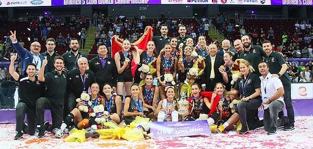 Muhteşem oyunuyla 2016 Kadınlar Dünya Kulüpler Voleybol Şampiyonası’nda tarih yazan Eczacıbaşı Vitra'nın kahramanları