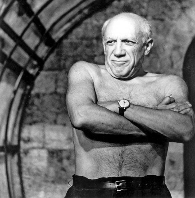 38. Picasso died at the age of 91.