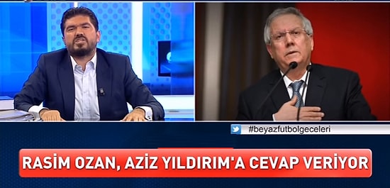Aziz Yıldırım - Rasim Ozan Kütahyalı Tartışması Alevlendi! Rasim Ozan, Aziz Yıldırım'ı "MİT Antetli Dosya" ile Tehdit Etti