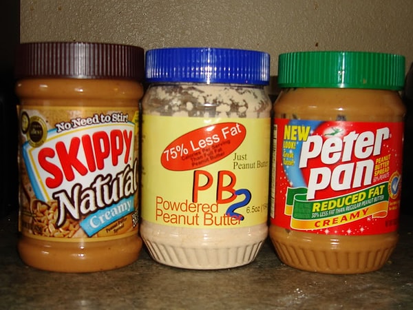 7. Обезжиренное арахисовое масло