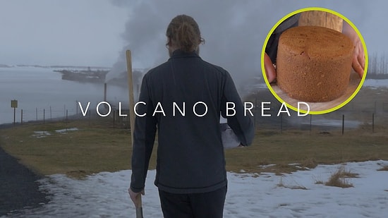 Ekmek Pişirmek İçin Volkan Isısını Kullanan İzlandalı Fırıncı