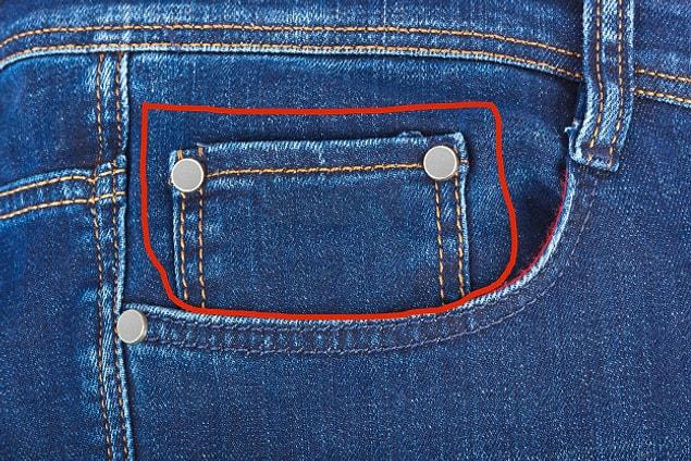 4. And this little pocket on your jeans?