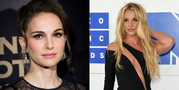 10. Натали Портман и Бритни Спирс – 35 лет