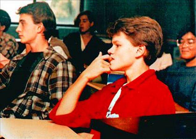 10. Matt Damon, 1988 yılı Massachusetts'te son sınıf öğrencisiyken