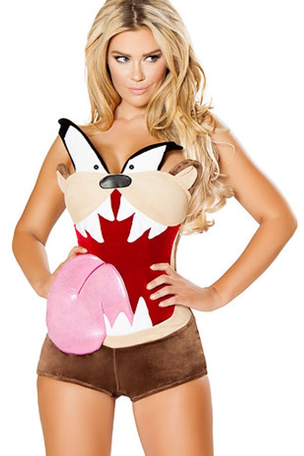 6. Костюм Тасманского дьявола отлично подходит для Хэллоуина, не находите?