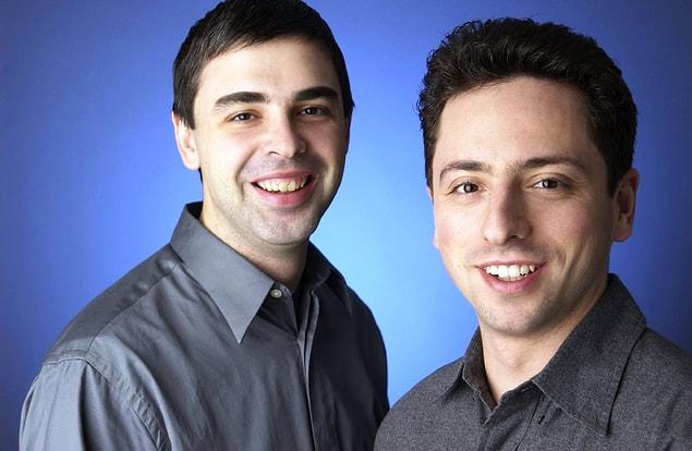 Larry Page and Sergey Brin meet at Stanford University (1995)