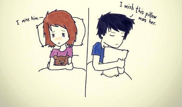 2. «Я скучаю по тебе…»