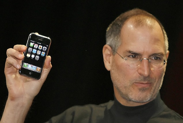 22. Ve son olarak, ilk Iphone piyasaya sürüldü.
