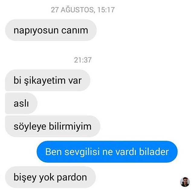 6. Ben sevgilisi tanıştırayım