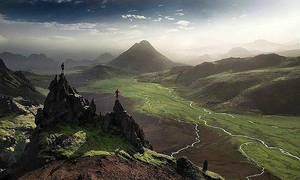 8. İzlanda dağları