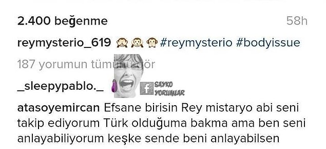 3. Ah bi anlayabilse keşke!