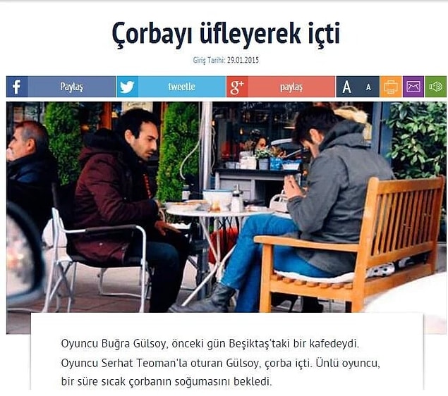 8. Gerçekten inanılmaz bir olay bu. Üfleyerek içmiş çorbayı inanamıyorum 😨