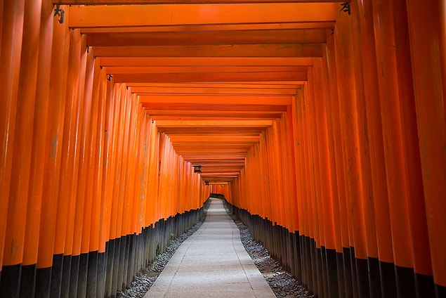 7. Fushimi Inari Shrine, Japan
