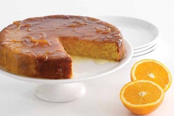 5. Portakallı turuncu bir tarif, portakallı kek!
