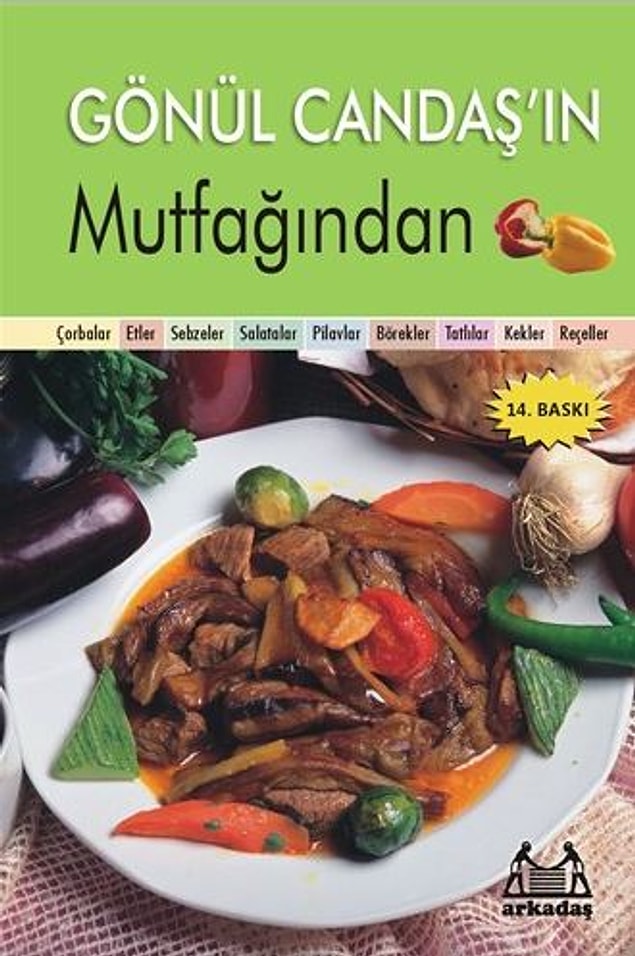 5. Her genç kızın çeyizinde olması gereken yemek kitaplarından desek!