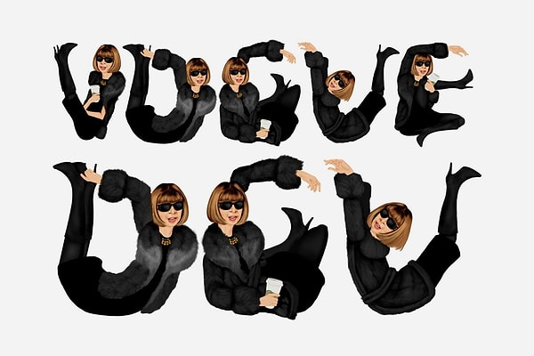 8. Главный редактор журнала Vogue Анна Винтур