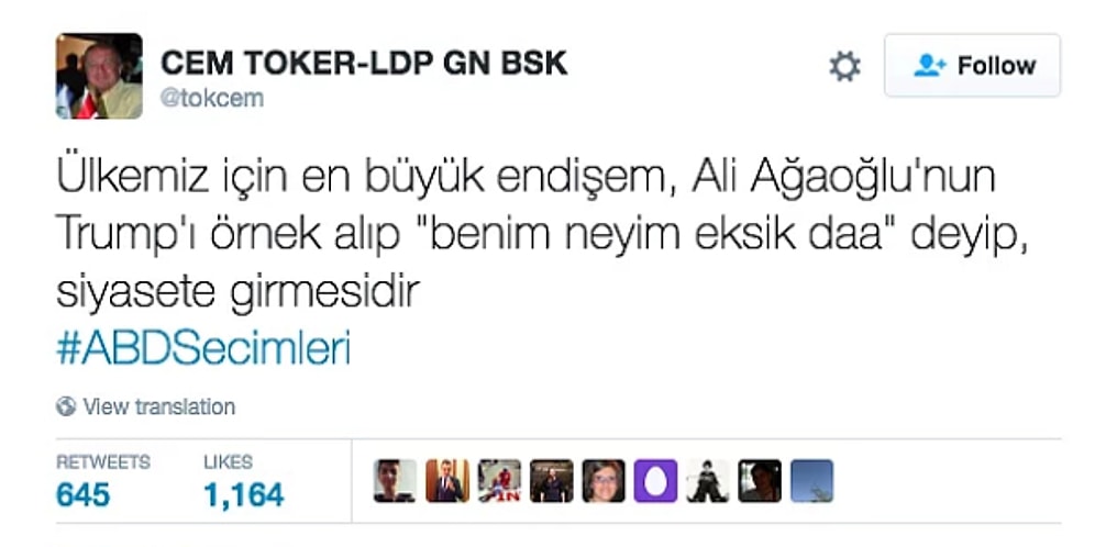 Yeni ABD Başkanı Trump'ı Mizahıyla İnce Gören 17 Kişi