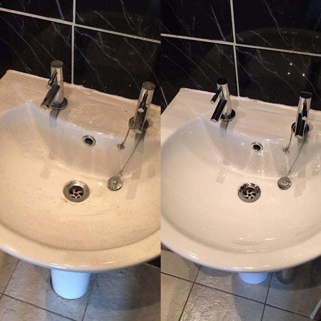 13. This completely magical sink.