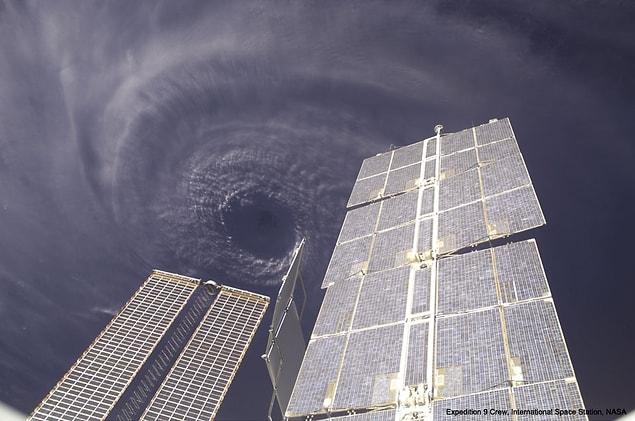 8. Hurricane Ivan from the Space Station