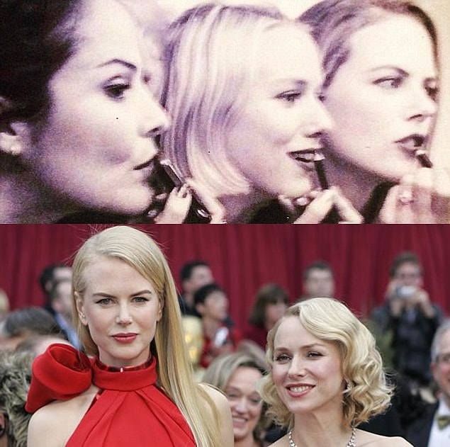 5. Naomi Watts ve Nicole Kidman 13-14 yaşlarında gittikleri bir oyunculuk okulunda tanıştılar. İkili ders bitimi sonrası ev yolunda taksiyi paylaşarak arkadaşlıklarını başlatmış oldular.