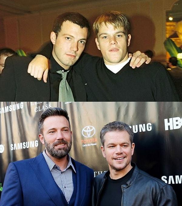 14. Ben Affleck ve Matt Damon arkadaşlığı da çocukluklarına dayanıyor.
