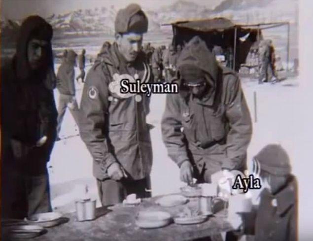 Türk askeri, bu sevimli kıza Ayla ismini verir. Ayla, çok geçmeden alışır Türk askerlerinin bulunduğu ortama.