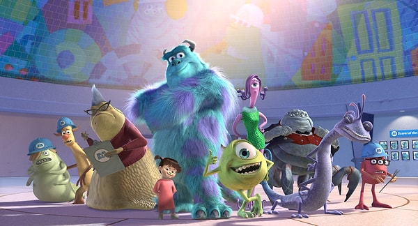 18. Monsters, Inc. came out closer to the fall of the Berlin Wall than to 2016.