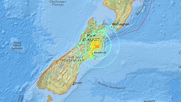 Ülkenin ikinci büyük kenti Christchurch'da 2011 yılında 6,3 büyüklüğünde meydana gelen depremde 185 kişi hayatını kaybetmişti...