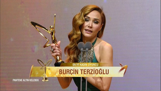 En iyi kadın oyuncu: Burçin Terzioğlu