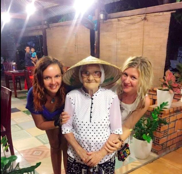 Since being posted last week Grandma Lena’s story has been shared over 14,000 times on Facebook. Papina said in the post that Grandma Lena, a survivor of the Second World War, had little time to travel when she was younger.