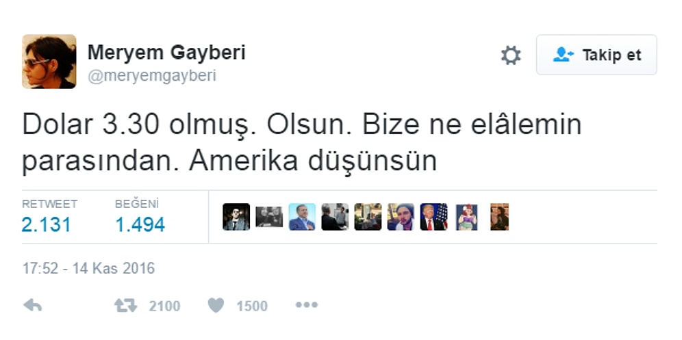 Doların Yükselmesi Hakkındaki İnanılmaz Tespite Yapılmış Mizah Oranı Yüksek 12 Yorum