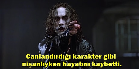 28 Madde ile Brandon Lee'nin The Crow Filmindeki Trajik Ölümü Hakkında Çarpıcı Detaylar