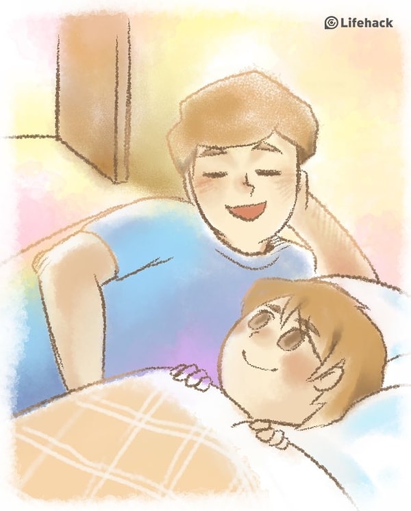 1. Укройте их одеялом, расскажите интересную историю или спойте колыбельную