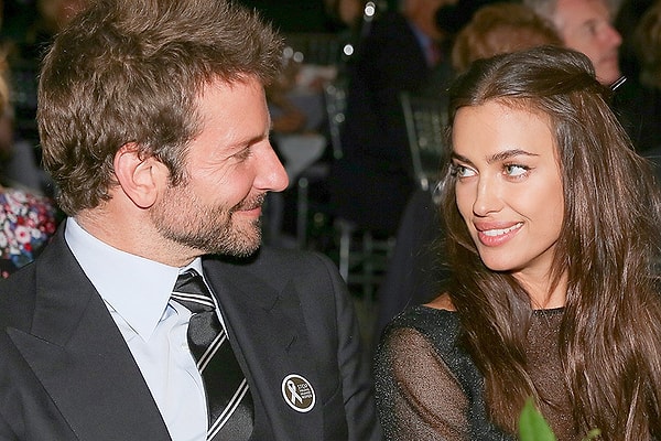 1. Ирина Шейк и Брэдли Купер