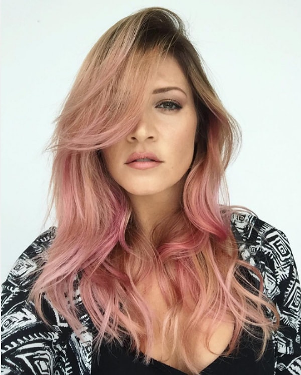 5. Любимое всеми розовое золото.