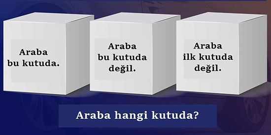 İlkokul 3 Sorusu Olmasına Rağmen Her Yaştan Beyni Yakan Araba Sorusunu Çözebilir misin?