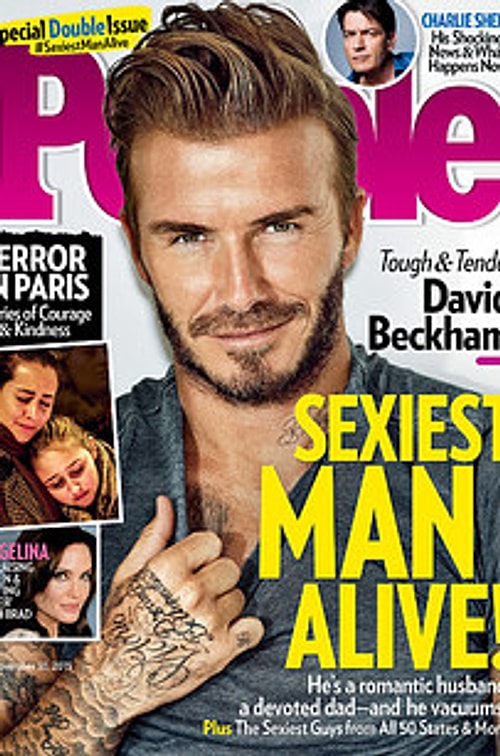 People dergisinin 'Yaşayan En Seksi Erkek' ödülüne layık görülmek oldukça zordur bilirsiniz! Ancak Bradley Cooper, Ryan Reynolds ve David Beckham gibi yüksek çıtalı yakışıklılar bu kapakta olabiliyor.