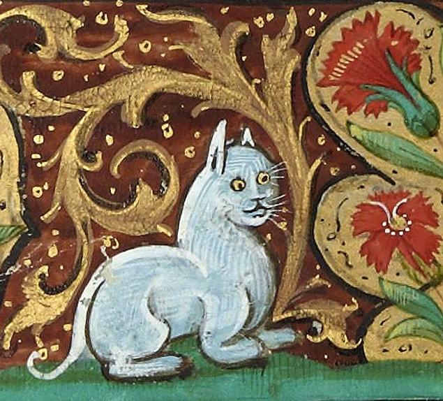 6. This French cat is on Medieval drugs.