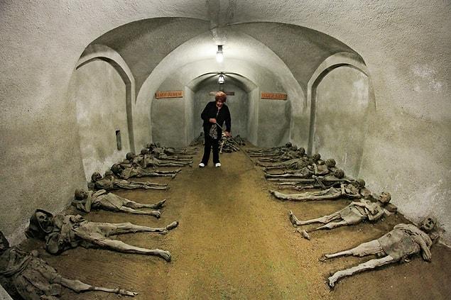 13. The Capuchin Crypt in Brno, Czech Republic