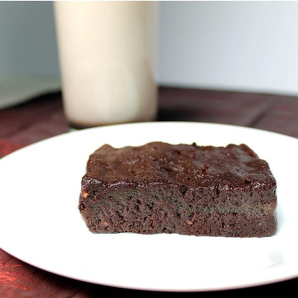 17. Pişmeyen sağlıklı bir brownie yapmak çok kolay!