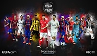 UEFA Yılın 11'i Adaylarını Açıkladı