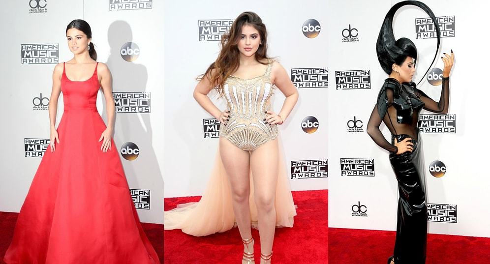 American Music Awards: выбираем лучшие наряды звезд с красной дорожки
