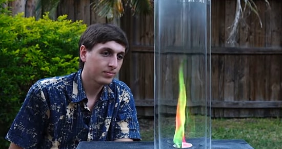 Renkli Alev Tornadosu Nasıl Yapılır?