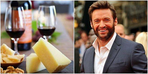 2. Hugh Jackman’in şarap ve peynir aşkı!