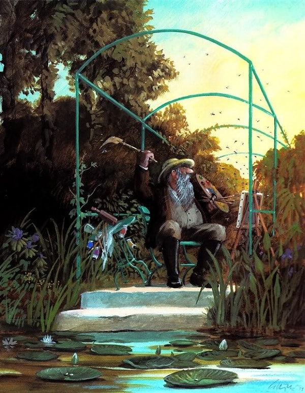 4. В этот вечер у Моне совсем не шла живопись