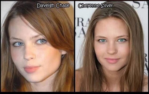 13. Daveigh Chase and Cheyenne Silver