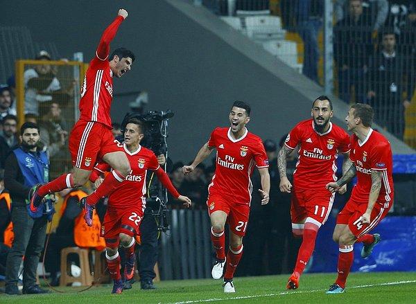 GOL! (25') Semedo | Beşiktaş 0-2 Benfica