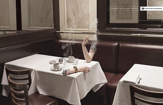 4. Cigarettes Smoke People