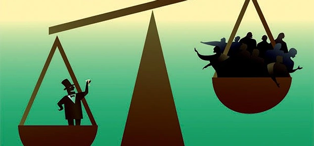 Bir yandan da, vergilerin toplanması konusunda üzücü eşitsizlikler söz konusu.